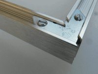 Montage, Demontage Alurahmen