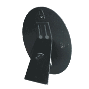 ovale R&uuml;ckwand zum Aufstellen